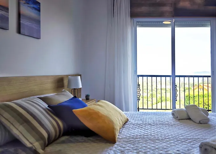 Desconectaengalicia Casa Vidal Lanzada Con Vistas Al Mar Сasa de vacaciones Sanxenxo