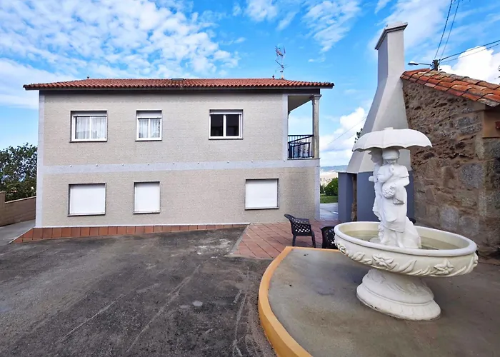 Сasa de vacaciones Desconectaengalicia Casa Vidal Lanzada Con Vistas Al Mar *